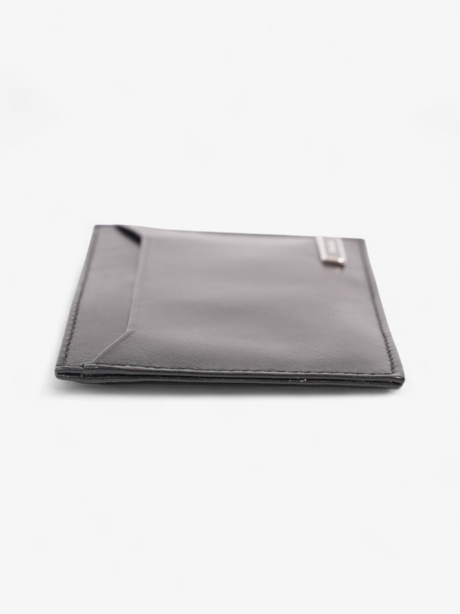 Prada Card Holder Black Leather Image 4