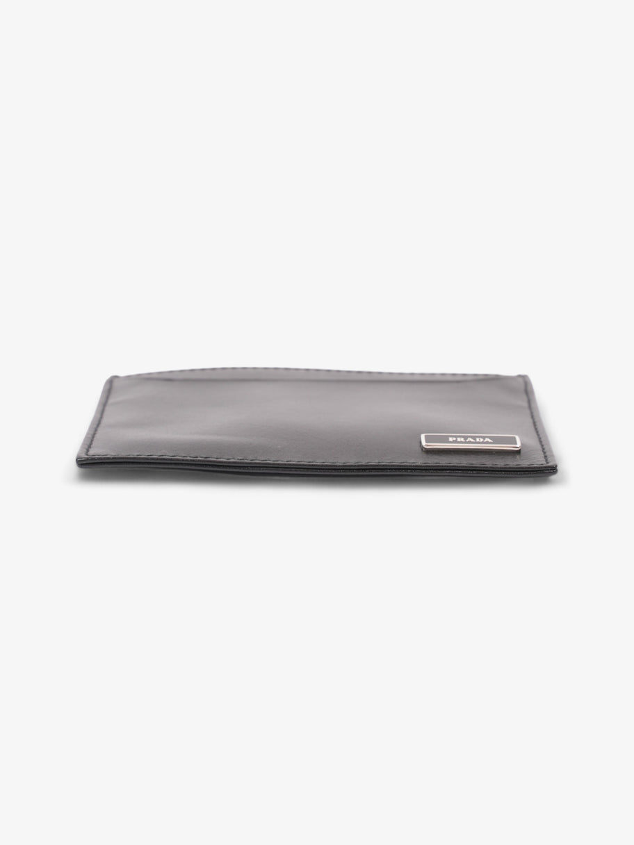 Prada Card Holder Black Leather Image 5