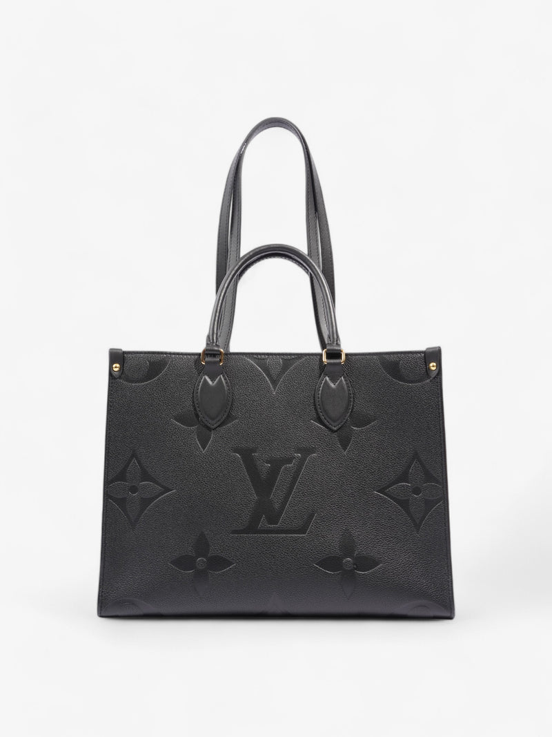  Louis Vuitton OnTheGo Monogram Empreinte / Black Empreinte Leather MM