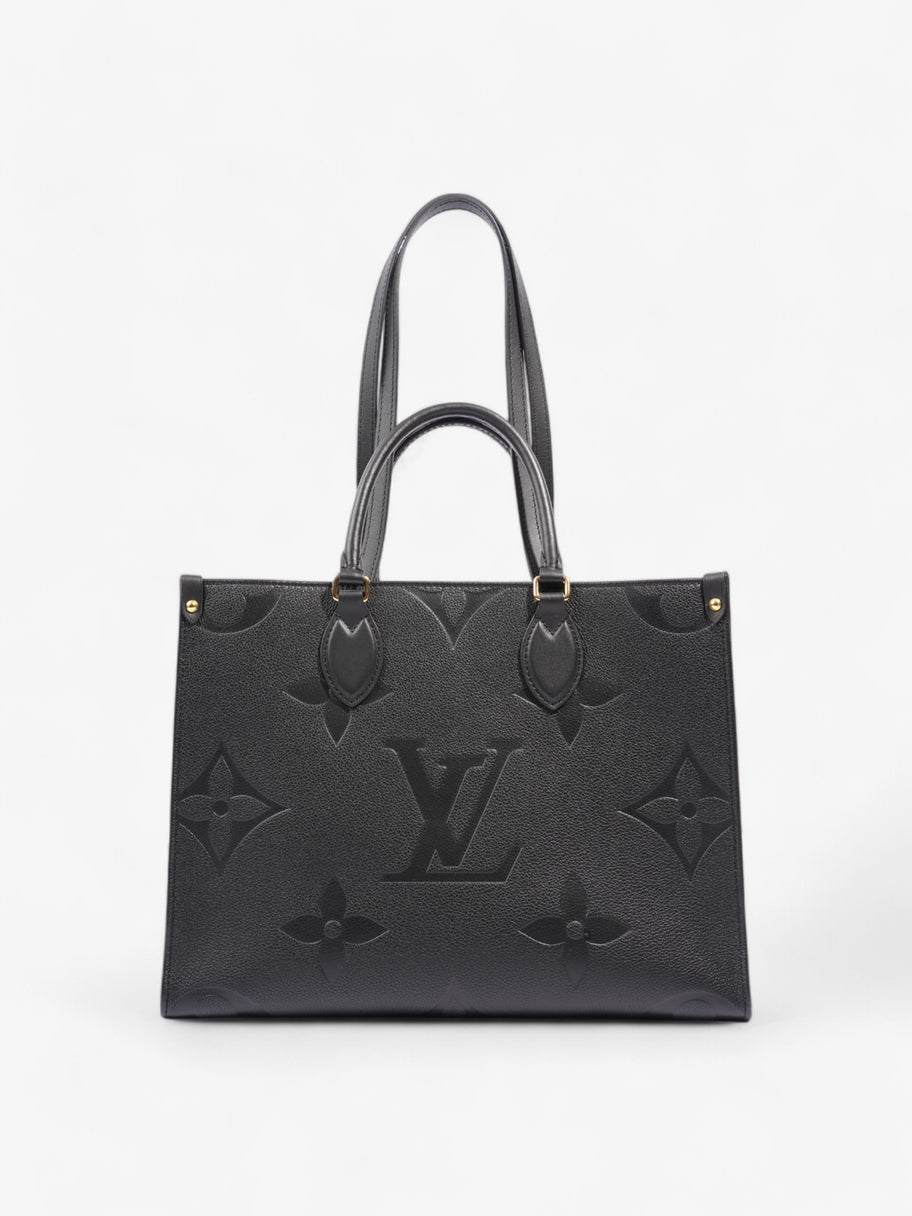 Louis Vuitton OnTheGo Monogram Empreinte / Black Empreinte Leather MM Image 1