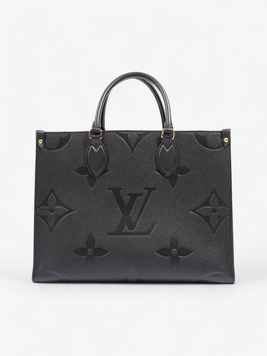 Louis Vuitton OnTheGo Monogram Empreinte / Black Empreinte Leather MM Image 4