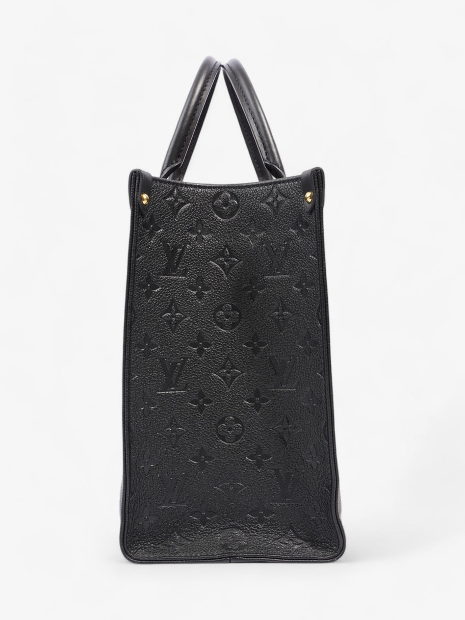 Louis Vuitton OnTheGo Monogram Empreinte / Black Empreinte Leather MM Image 5