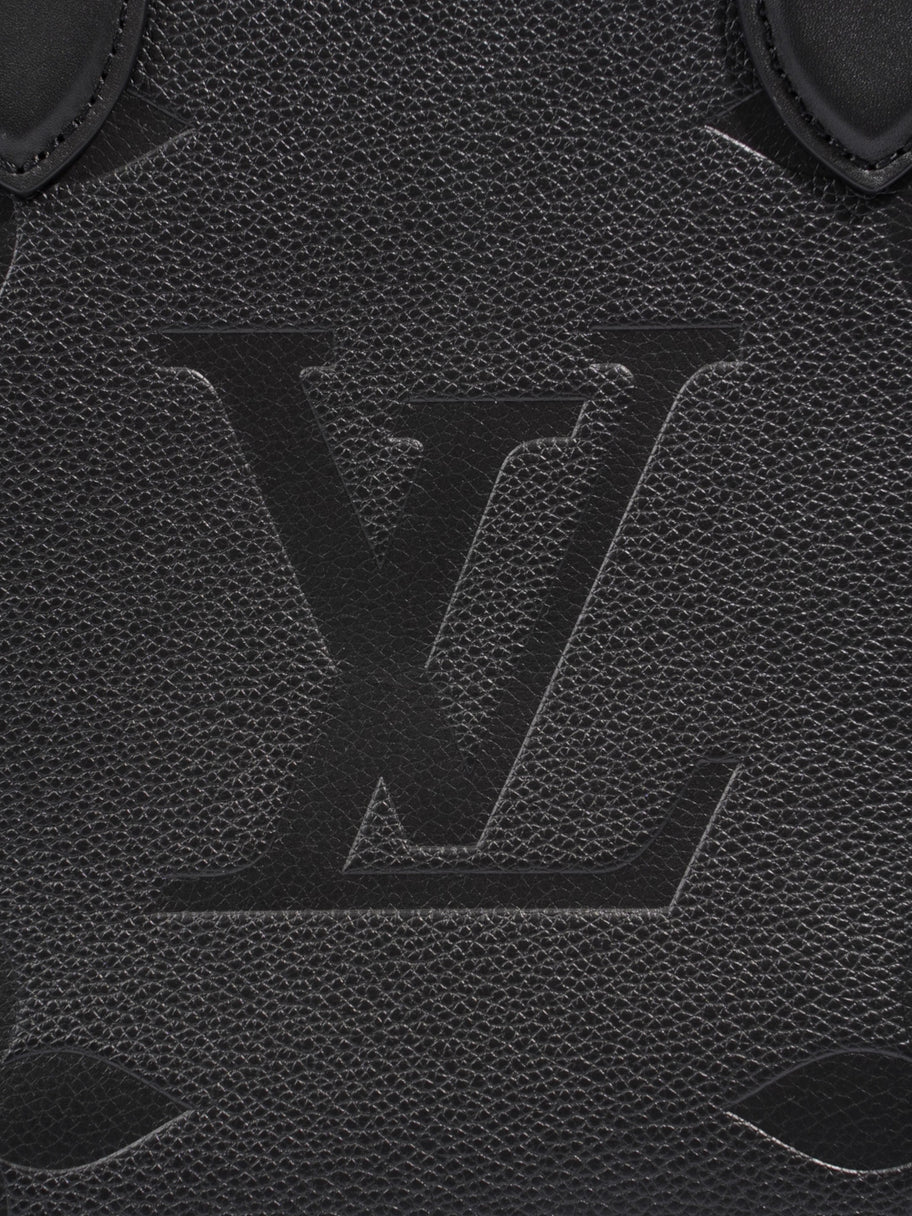 Louis Vuitton OnTheGo Monogram Empreinte / Black Empreinte Leather MM Image 7