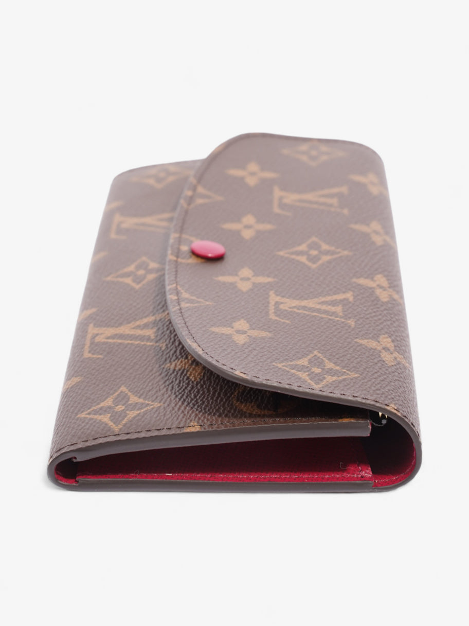 Louis Vuitton Emilie Wallet Monogram / Fuschia Coated Canvas Image 3