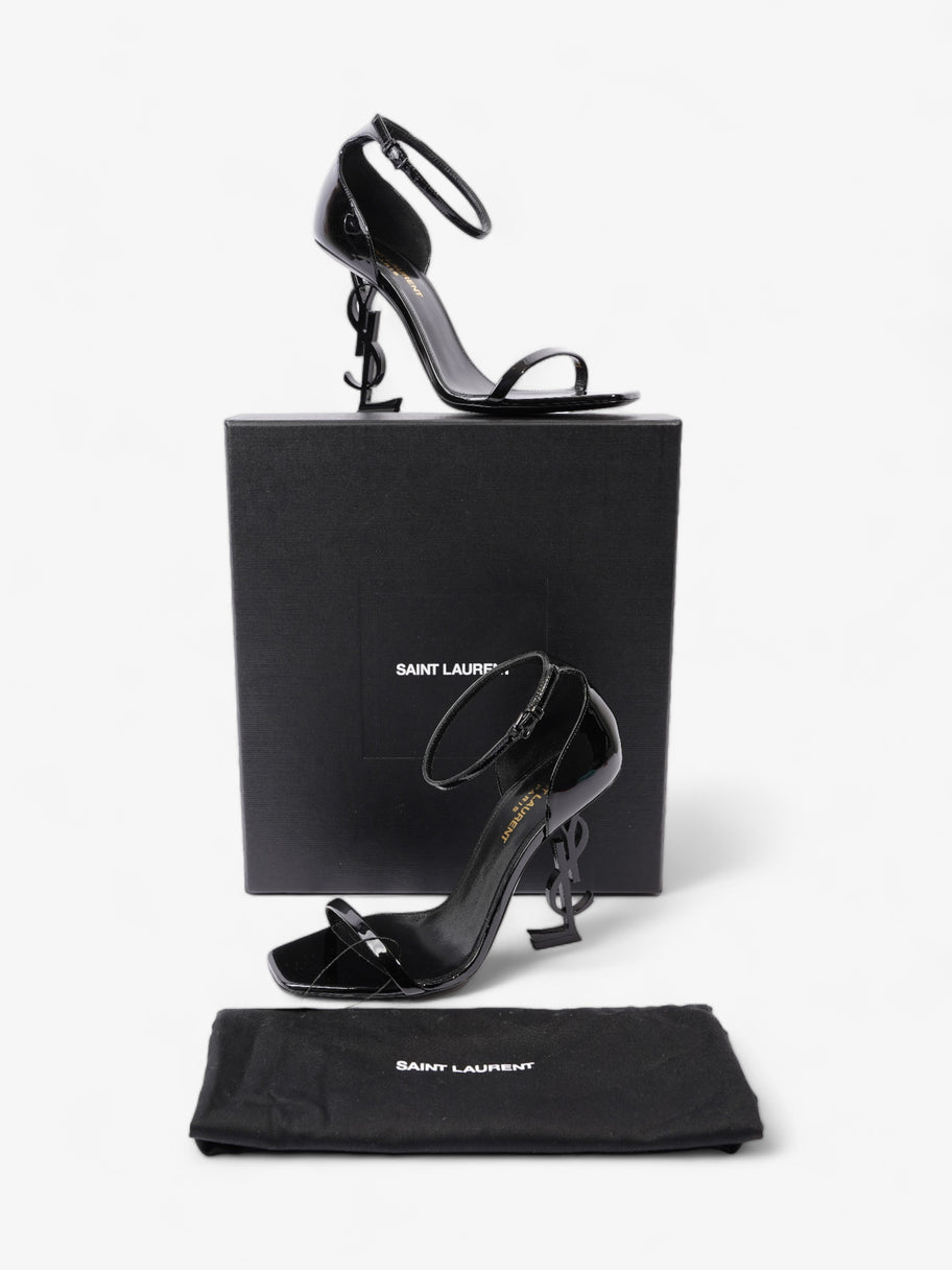 Saint Laurent Opyum 100mm Black Patent Leather EU 38 UK 5 Image 11