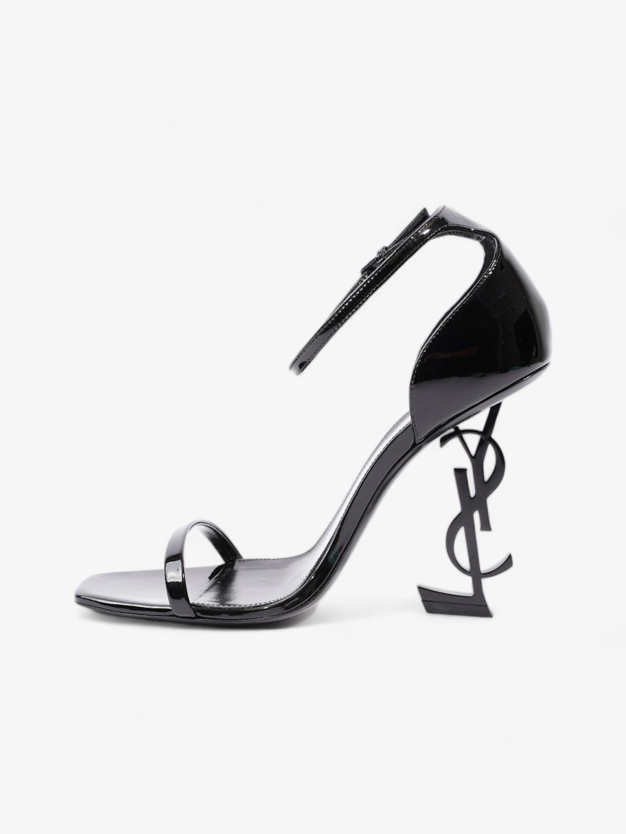 Saint Laurent Opyum 100mm Black Patent Leather EU 38 UK 5 Image 3