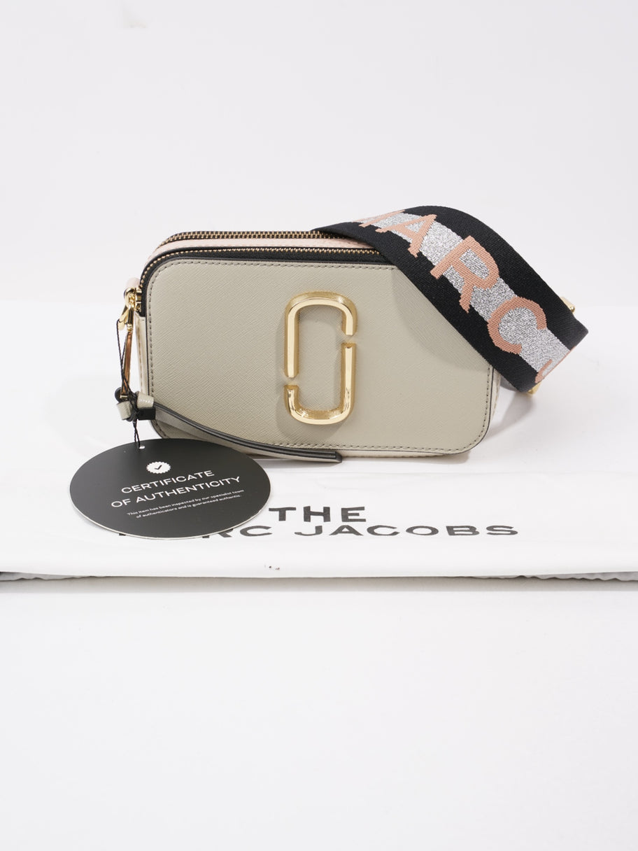 Marc Jacobs The Snapshot Bag Beige / Pink Beige Leather Image 10