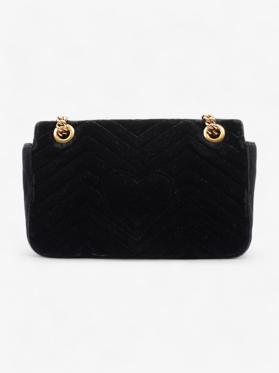 Gucci GG Marmont Black Velvet Small Image 4