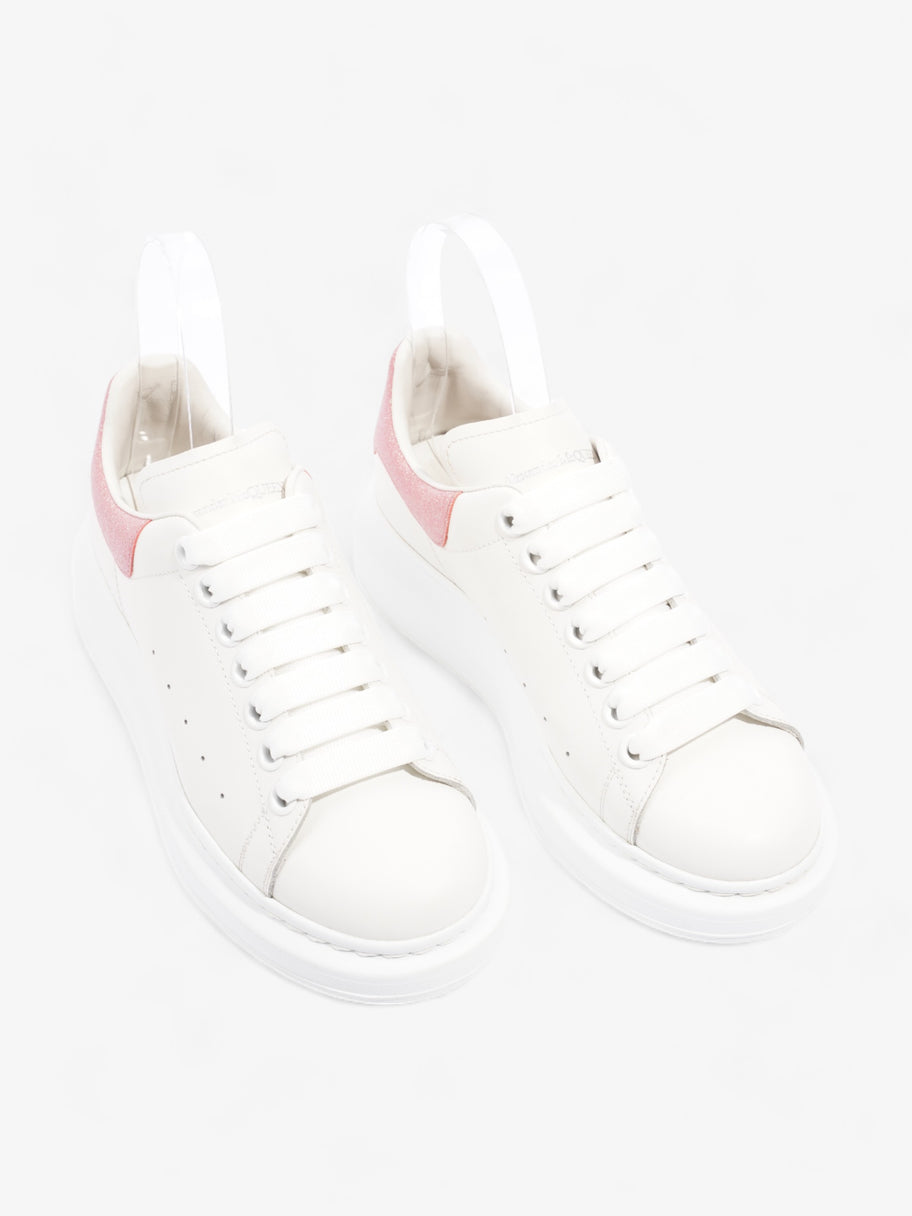 Oversized Sneaker White / Pink Tab Leather EU 36.5 UK 3.5 Image 8