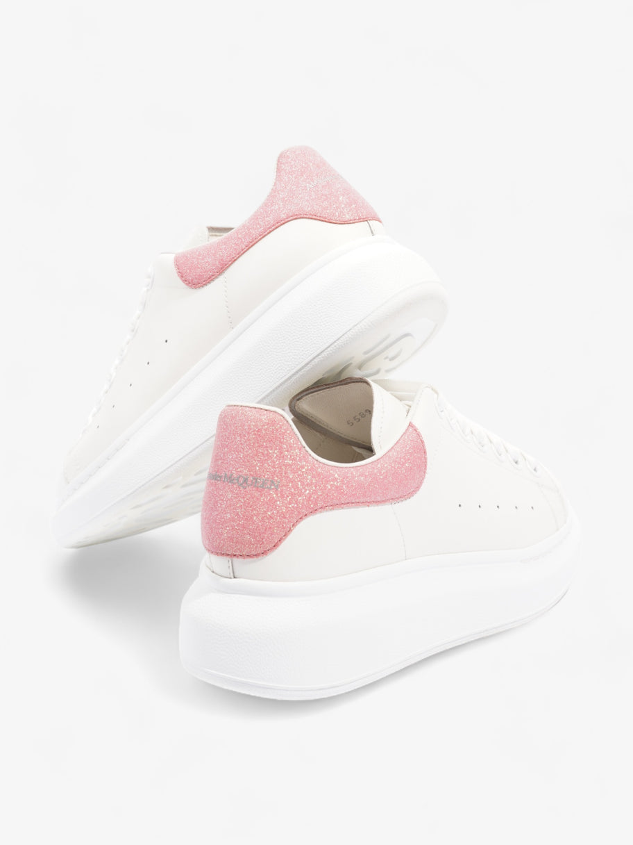 Oversized Sneaker White / Pink Tab Leather EU 36.5 UK 3.5 Image 9