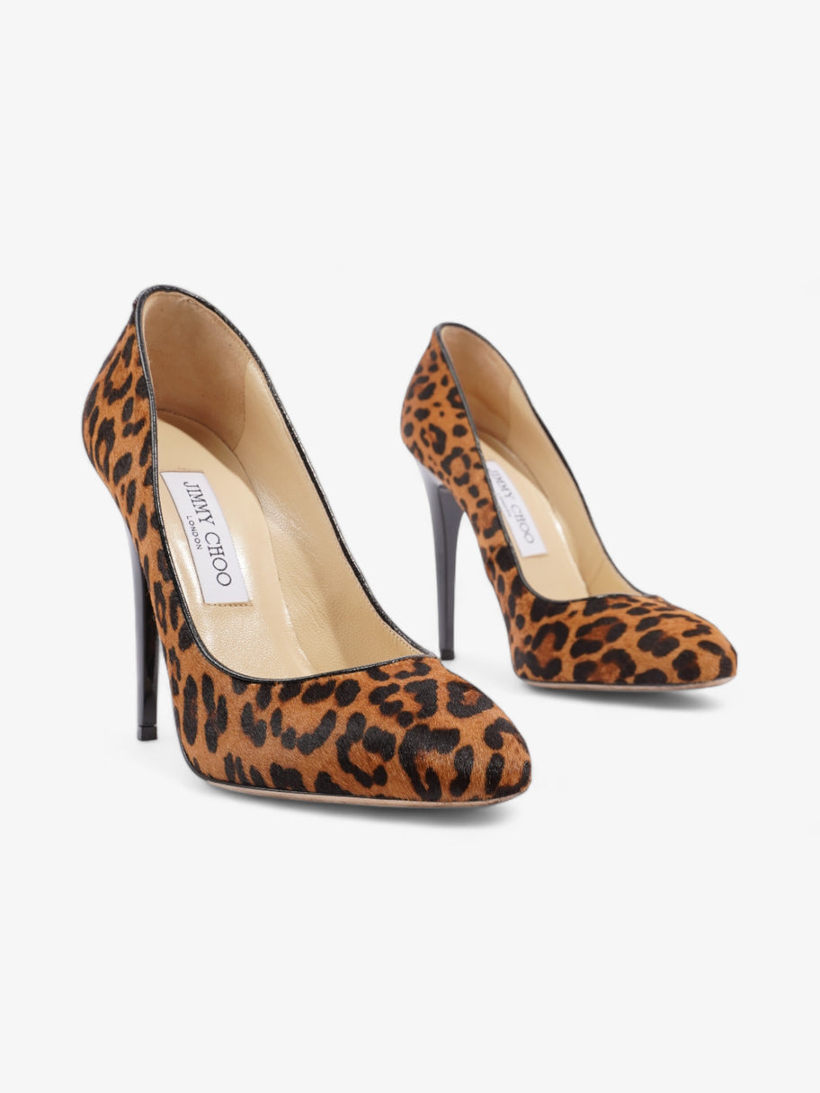 Coach leopard heels best sale