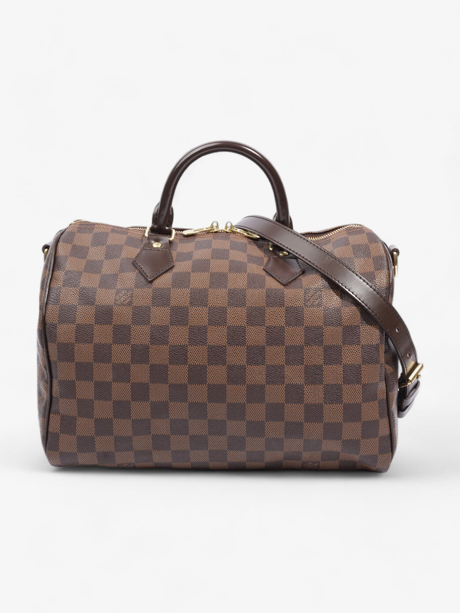 Speedy Bandoulière  30 Damier Ebene Coated Canvas Image 1