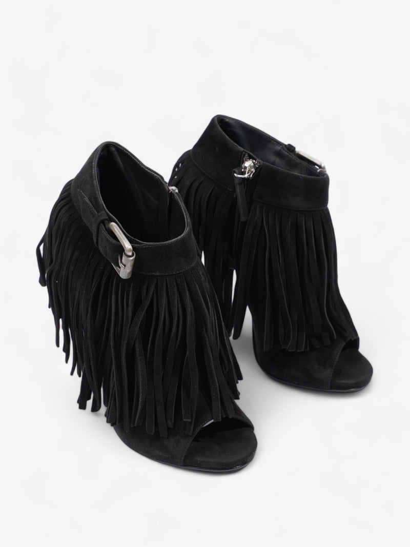  Ankle Boots Black Suede EU 37 UK 4