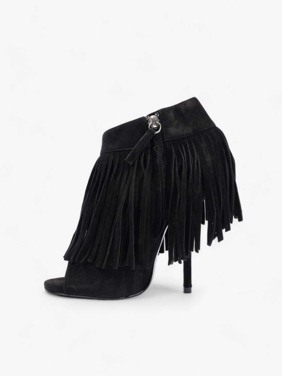 Ankle Boots Black Suede EU 37 UK 4 Image 3