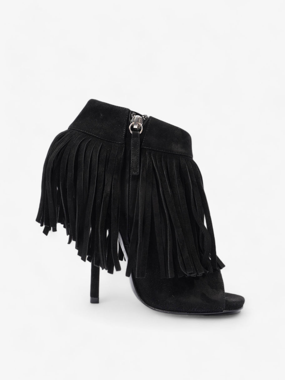 Giuseppe Zanotti Ankle Boots Black Suede EU 37 UK 4 Image 4