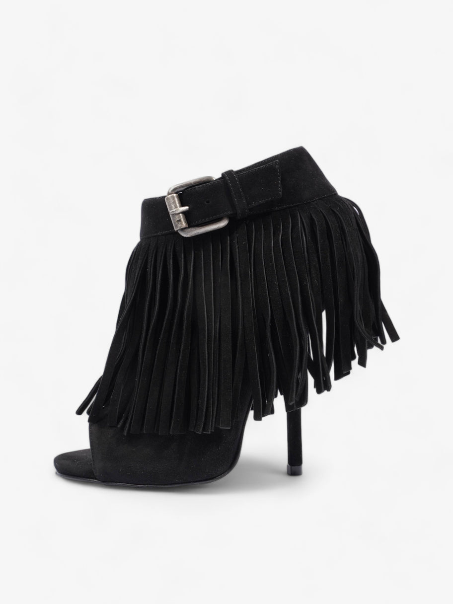 Giuseppe Zanotti Ankle Boots Black Suede EU 37 UK 4 Image 5