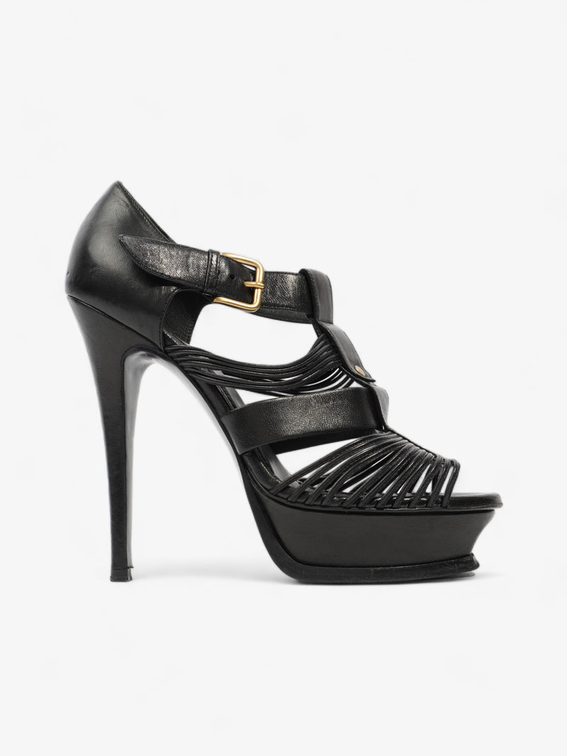  Tribute Sandal 130 Black Leather EU 38 UK 5