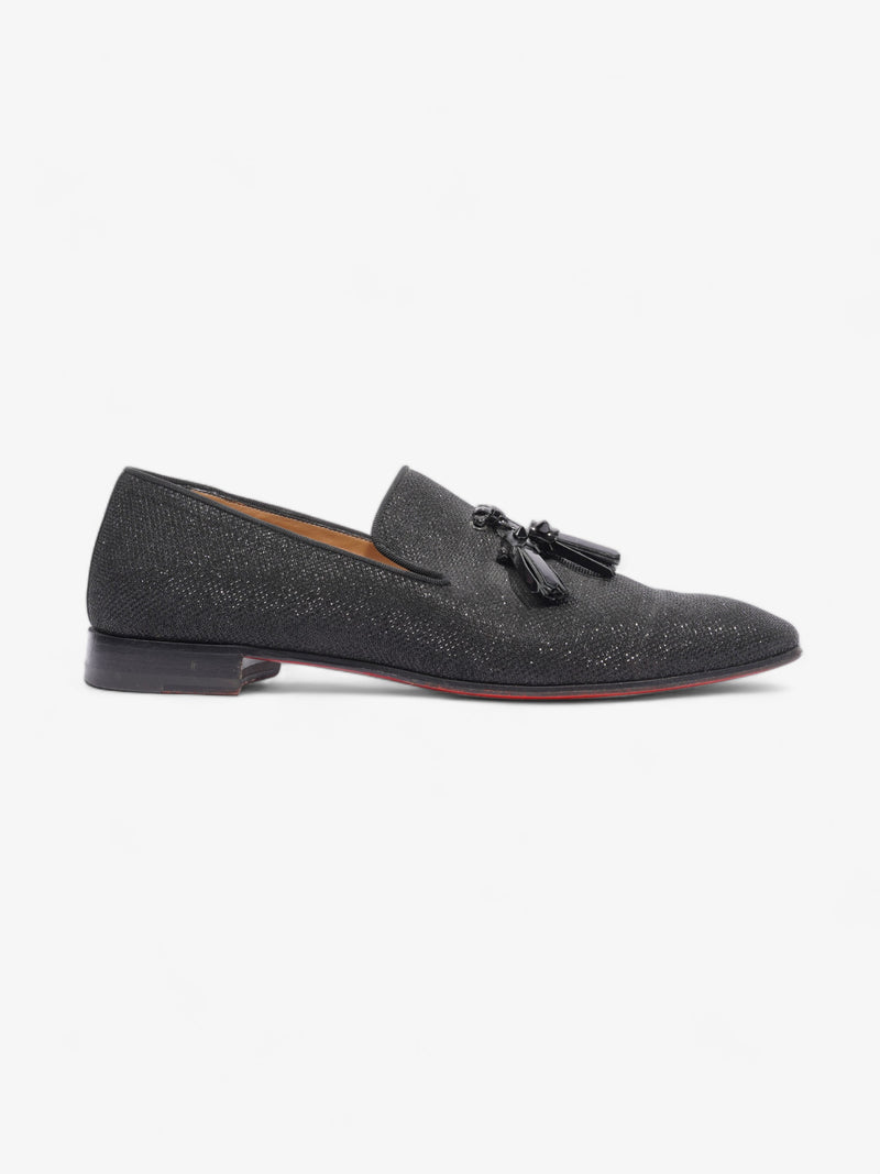  Loafer Black Canvas EU 42 UK 8