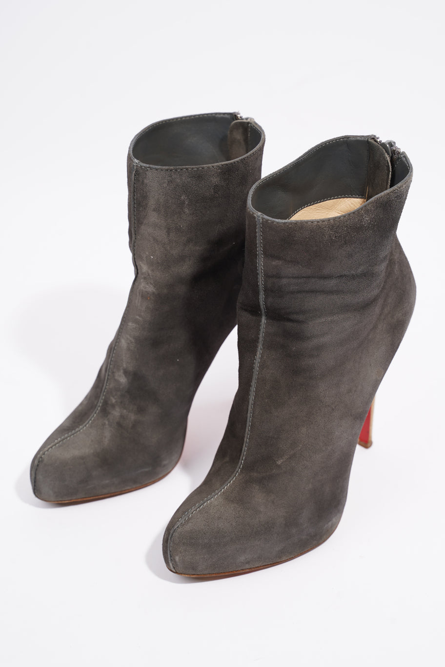 Ankle Boot Grey Suede EU 38 UK 5 Image 11