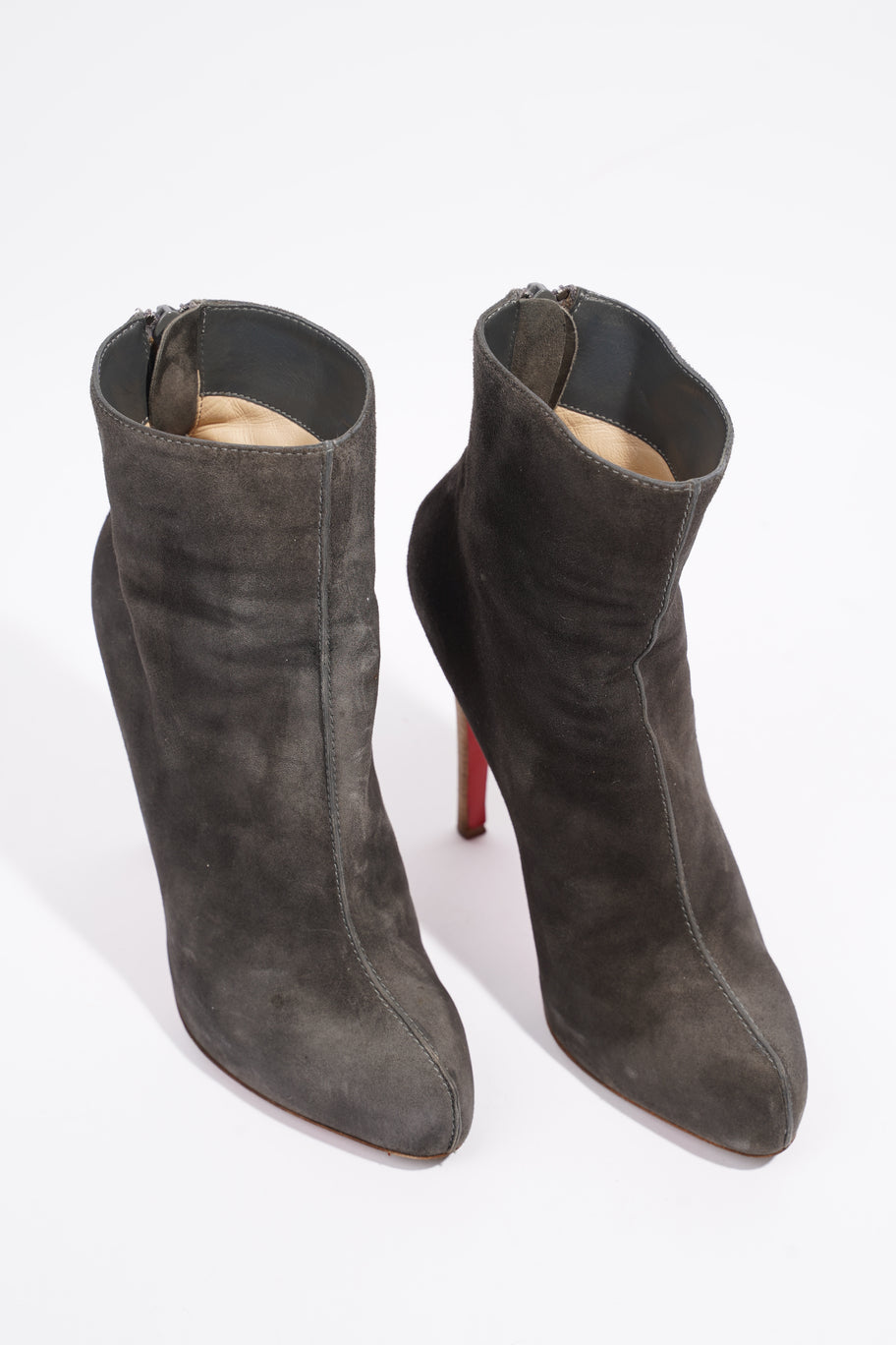 Ankle Boot Grey Suede EU 38 UK 5 Image 8