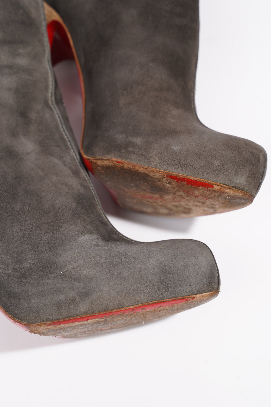 Ankle Boot Grey Suede EU 38 UK 5 Image 9