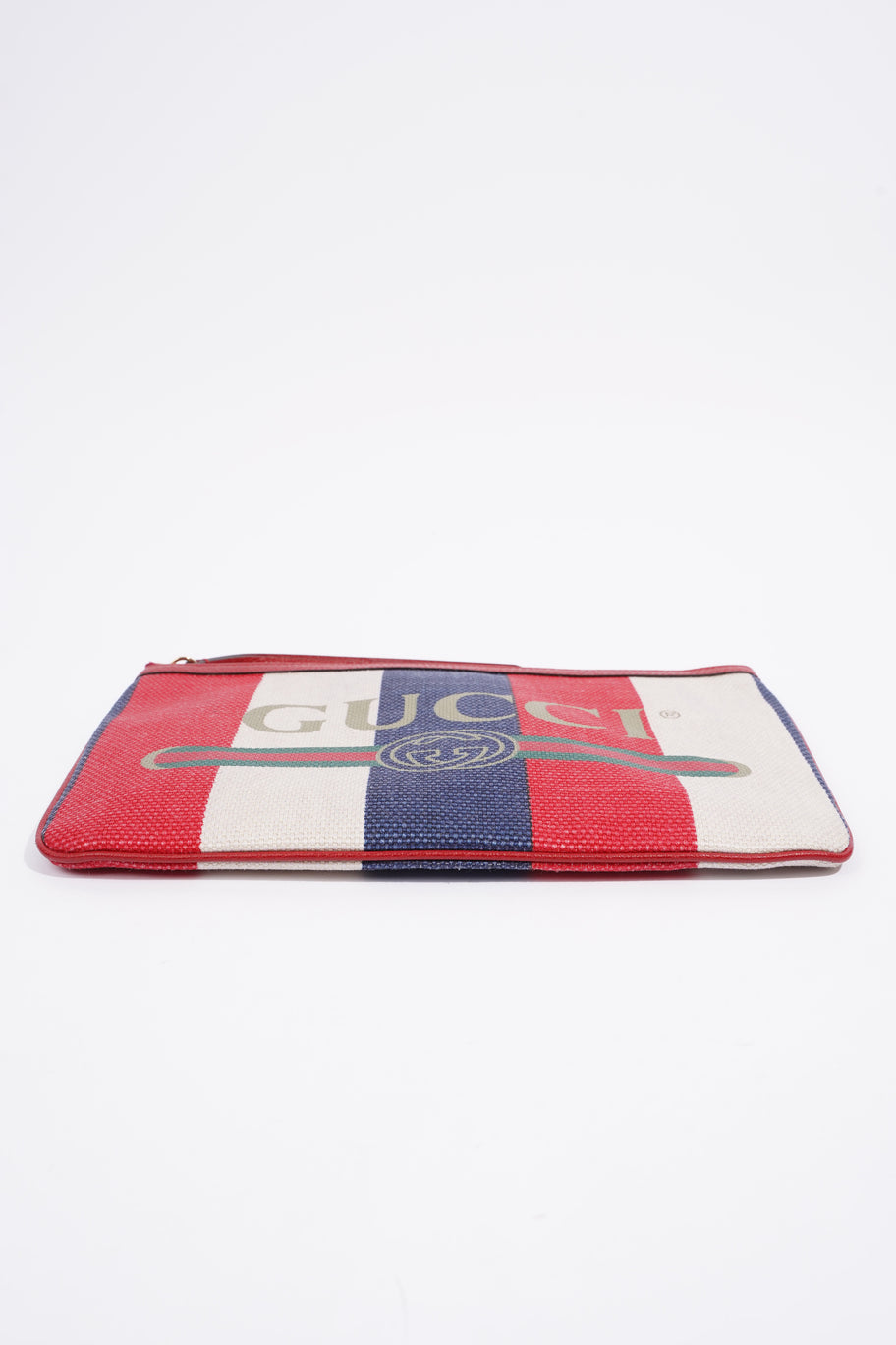 Clutch Red / White / Blue Canvas Image 6
