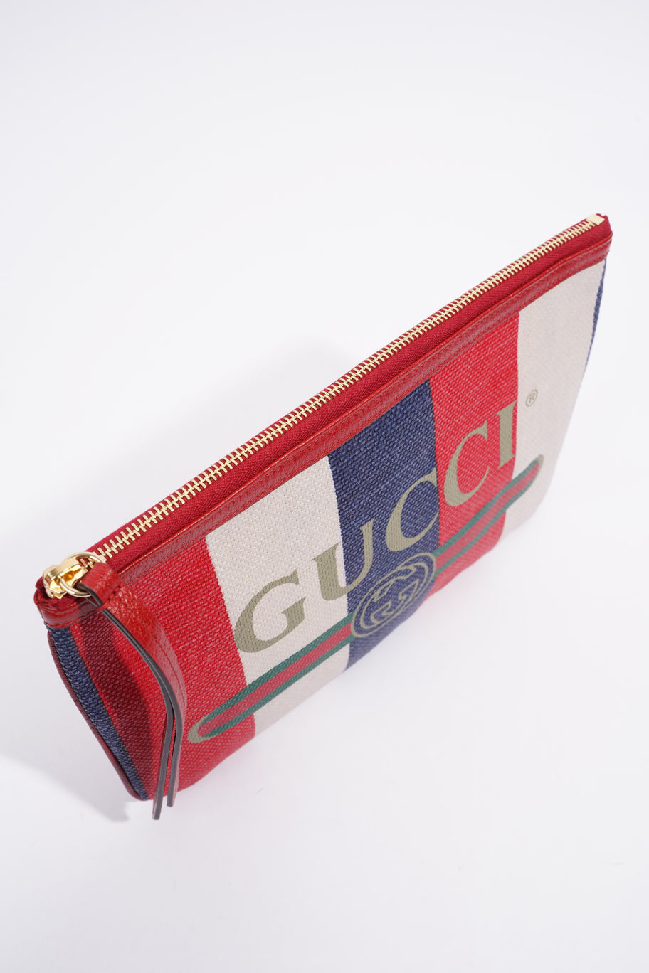 Clutch Red / White / Blue Canvas Image 7