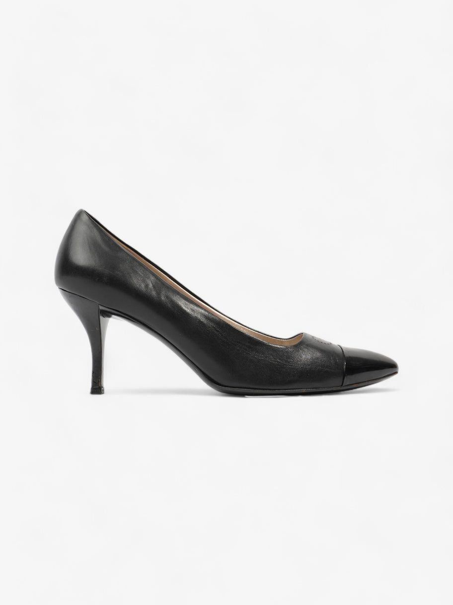 Salvatore Ferragamo Point Court Black Leather EU 41 UK 8 Image 1