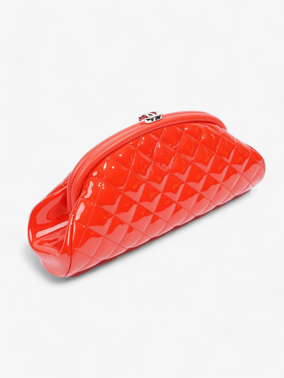 Chanel Timeless Clutch Red Patent Leather Image 8