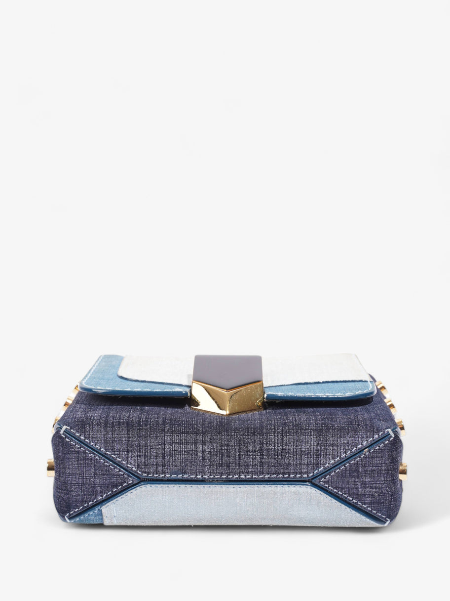 Lockett Petite Patchwork Bag Blue Denim Image 6