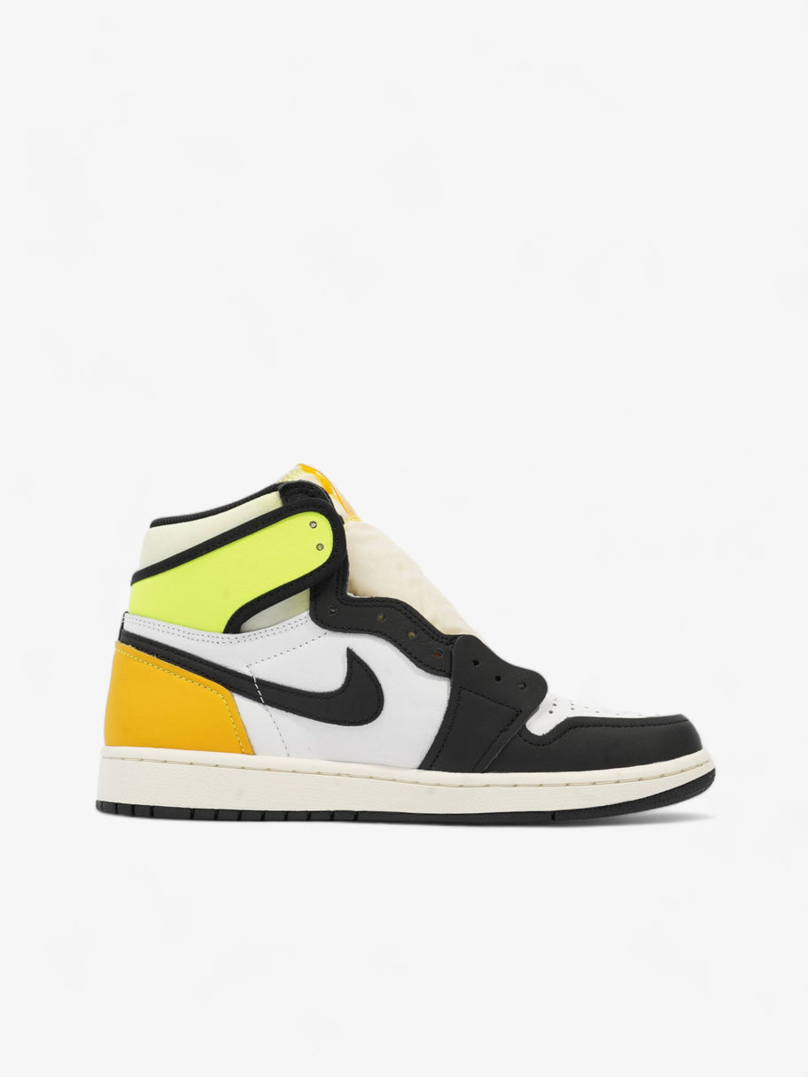 Jordan 1 Hi White / Black / Volt Leather EU 42.5 UK 8 Image 10