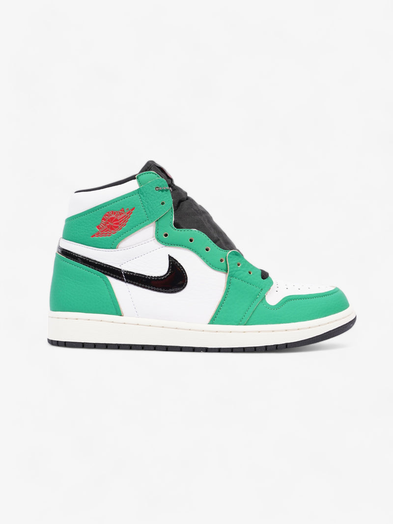  W Air Jordan 1 High OG Lucky Green / Black / White Leather EU 43 UK 8.5