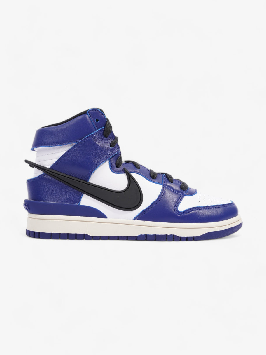 Dunk Hi Deep Royal Blue / Black / White Leather EU 42.5 UK 8 Image 1