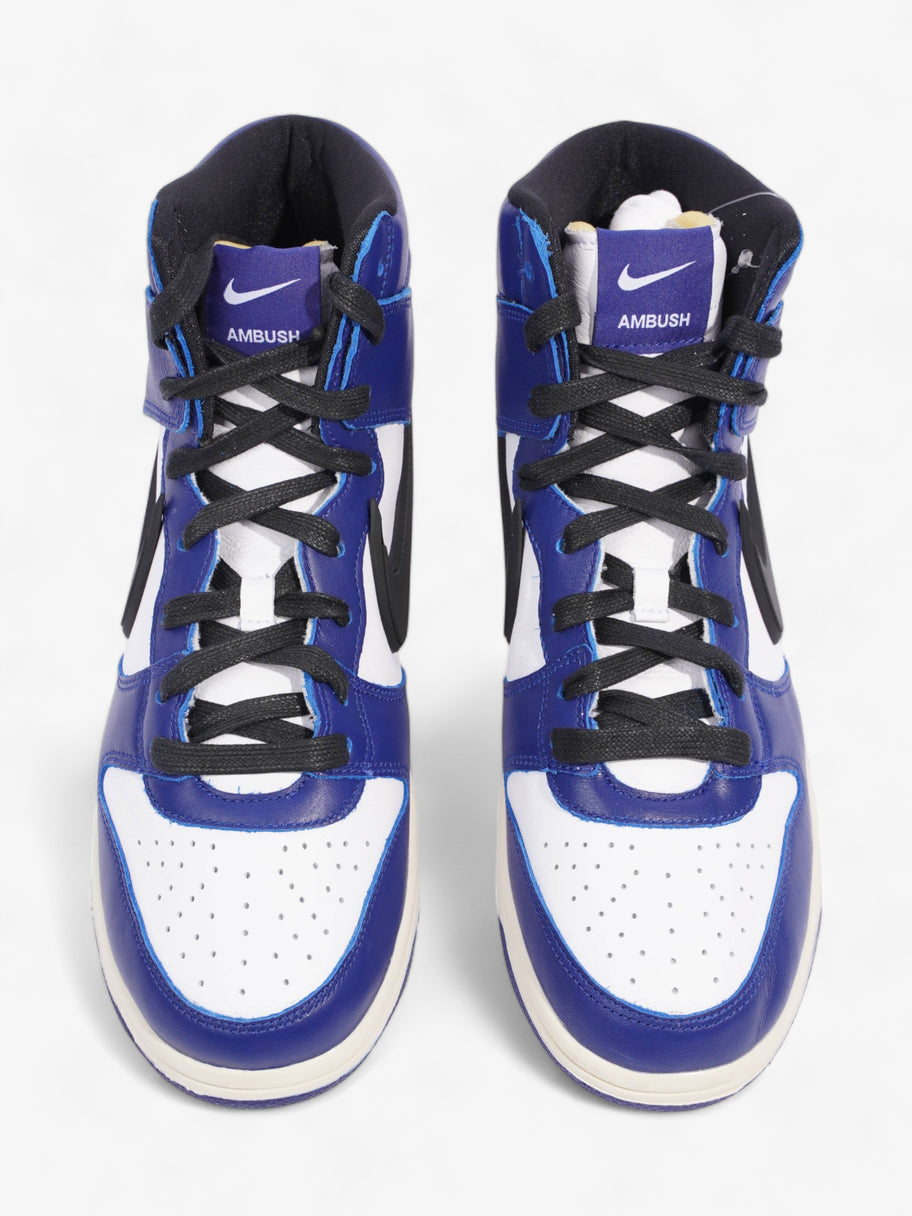 Dunk Hi Deep Royal Blue / Black / White Leather EU 42.5 UK 8 Image 8