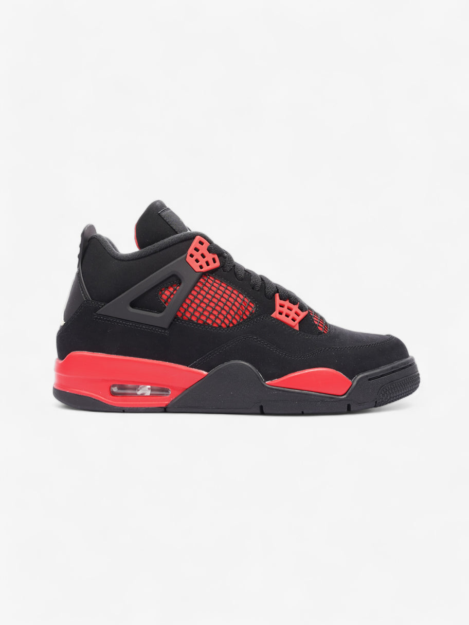 Jordan 4 Retro Red Thunder Black / Red Suede EU 42.5 UK 8 Image 1