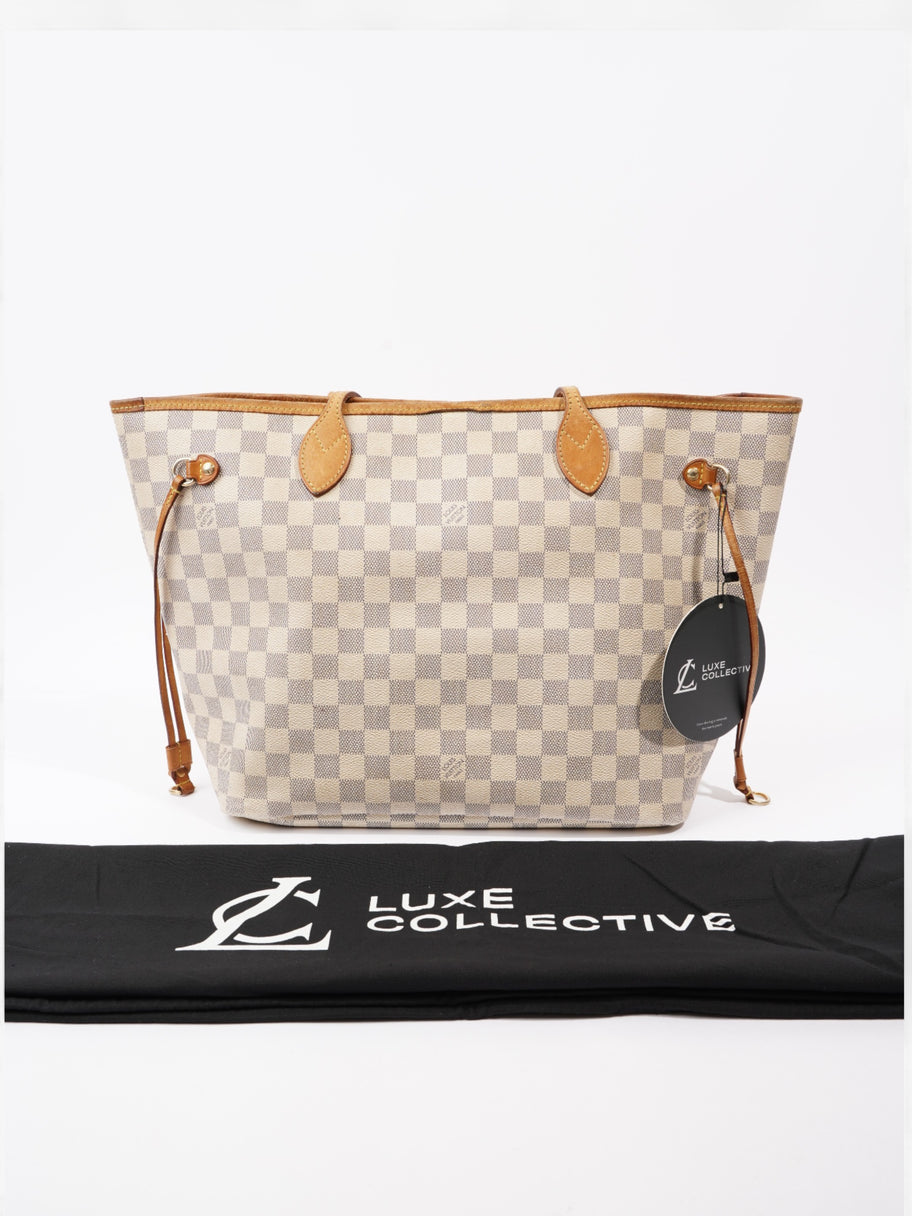 Neverfull MM Damier Azur Coated Canvas Image 11