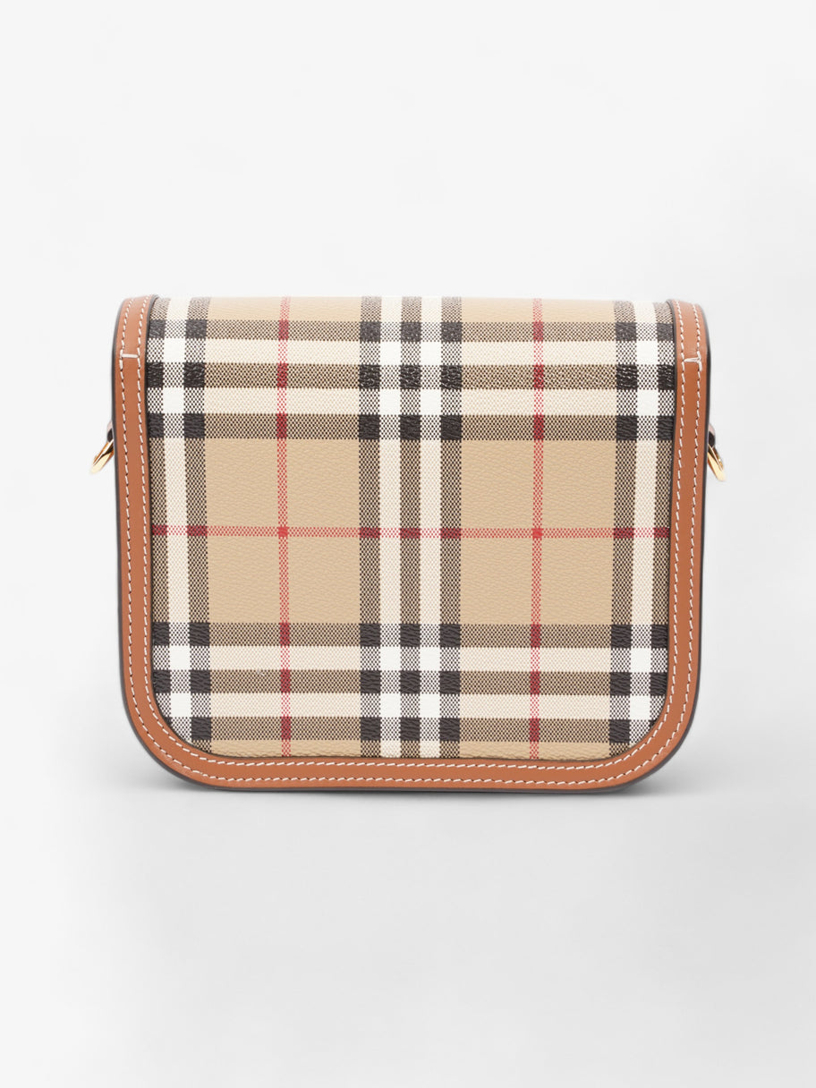 Small Elizabeth Bag Vintage Check / Briar Brown Coated Canvas Small Image 5