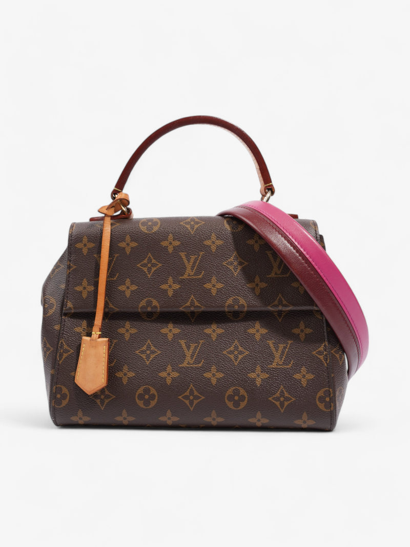  Louis Vuitton Cluny Monogram / Fuschia Coated Canvas BB