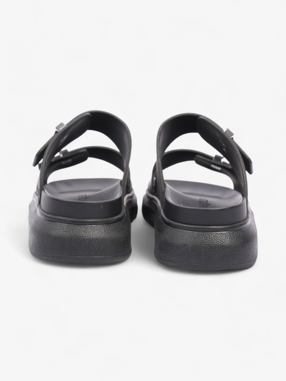 Alexander McQueen Hybrid Slides Black Rubber EU 40 UK 7 Image 6