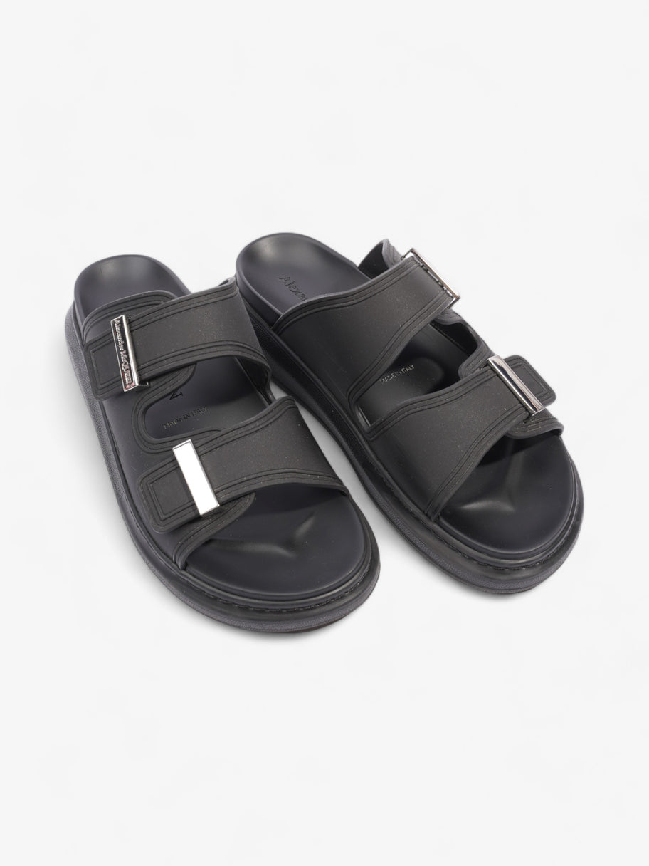 Alexander McQueen Hybrid Slides Black Rubber EU 40 UK 7 Image 8