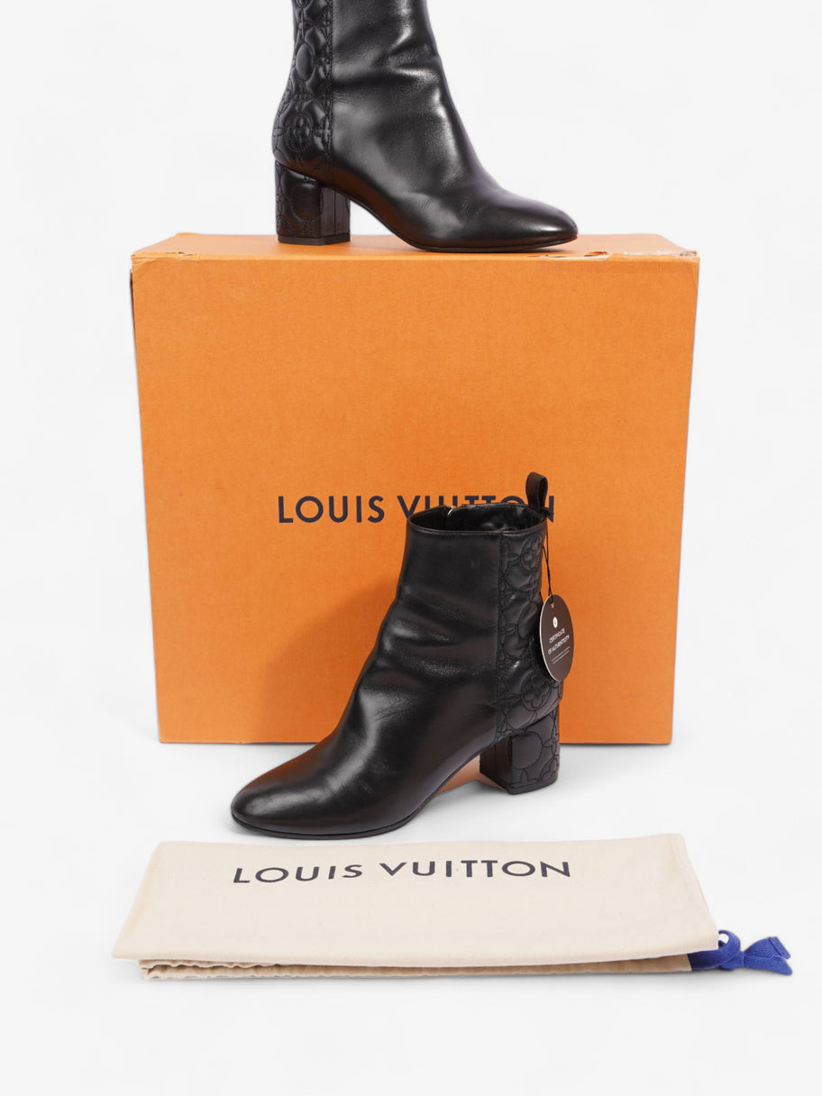 Louis Vuitton Upstage Ankle Boot 40 Black Leather EU 37.5 UK 4.5 Image 12