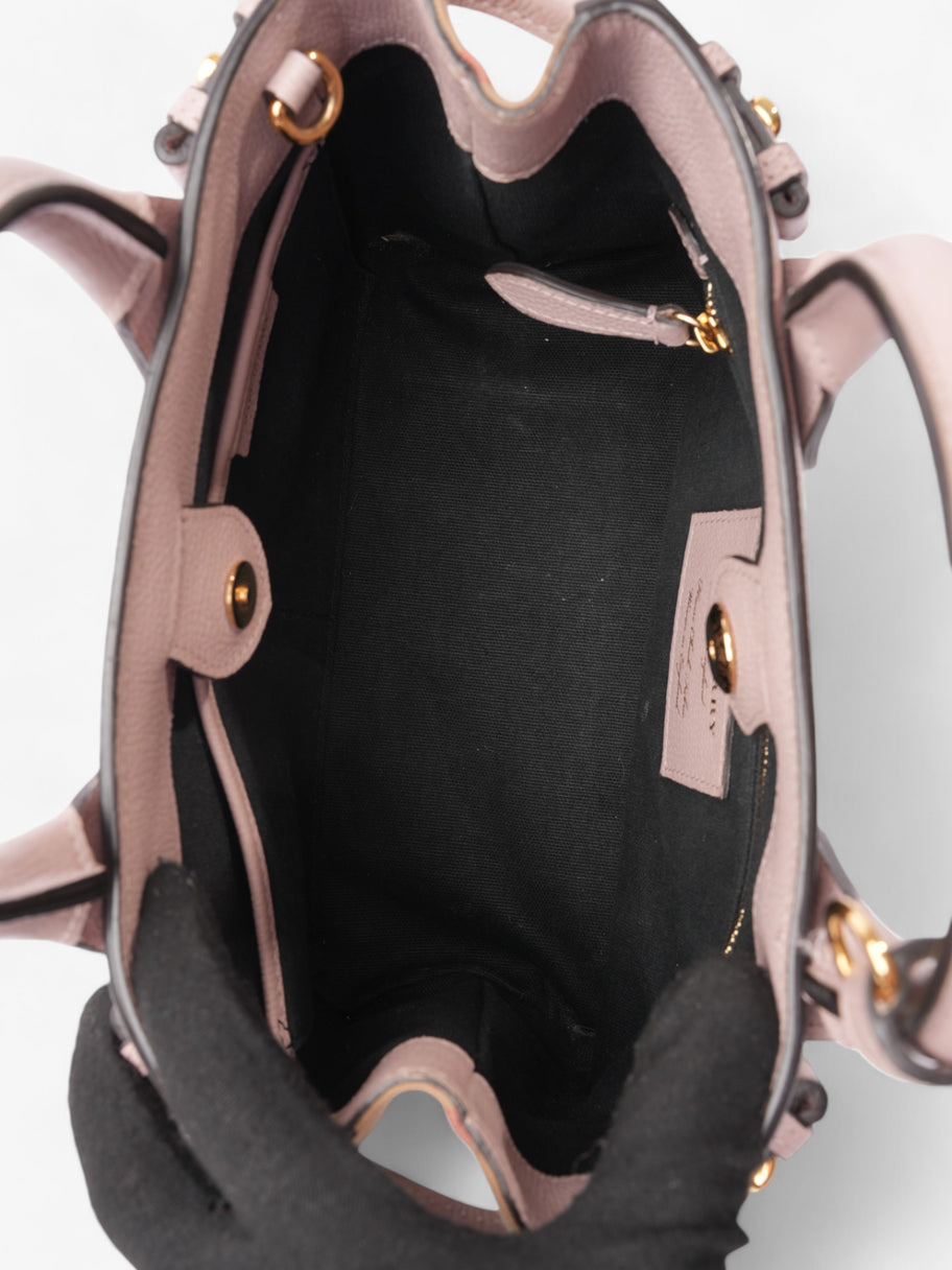 Burberry Banner Bag Pale Orchid / House Check Calfskin Leather Small Image 8