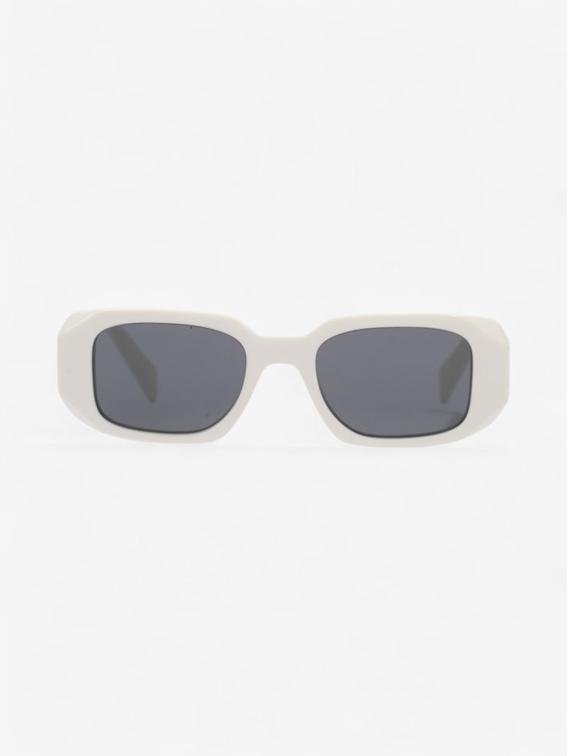  Prada Symbole Sunglasses  White Acetate 145mm