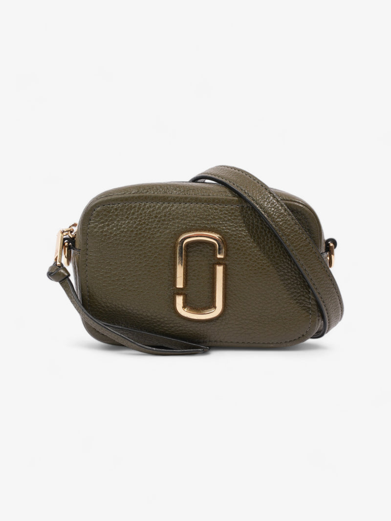  Marc Jacobs Soft Shot 17 Khaki Leather