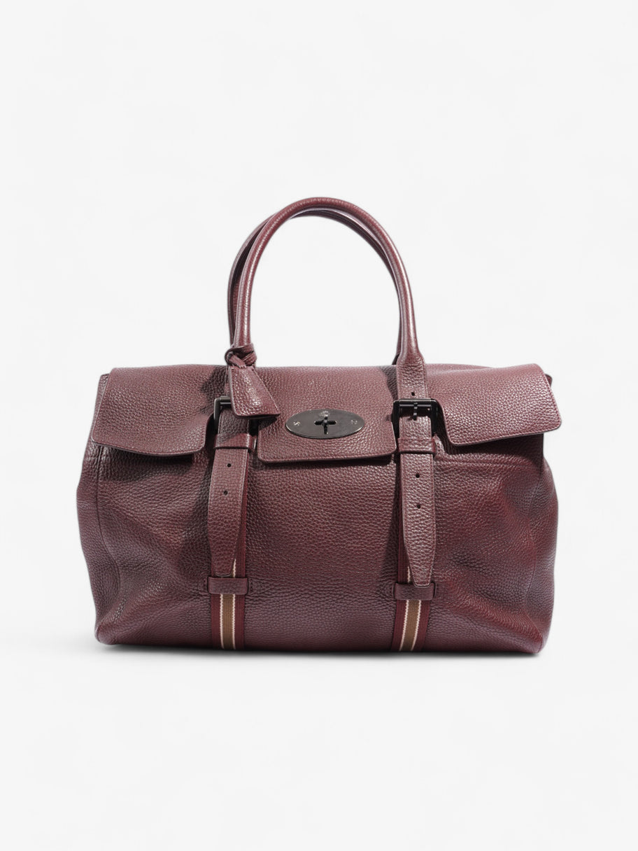 Mulberry Piccadilly  Oxblood Grained Leather Image 1