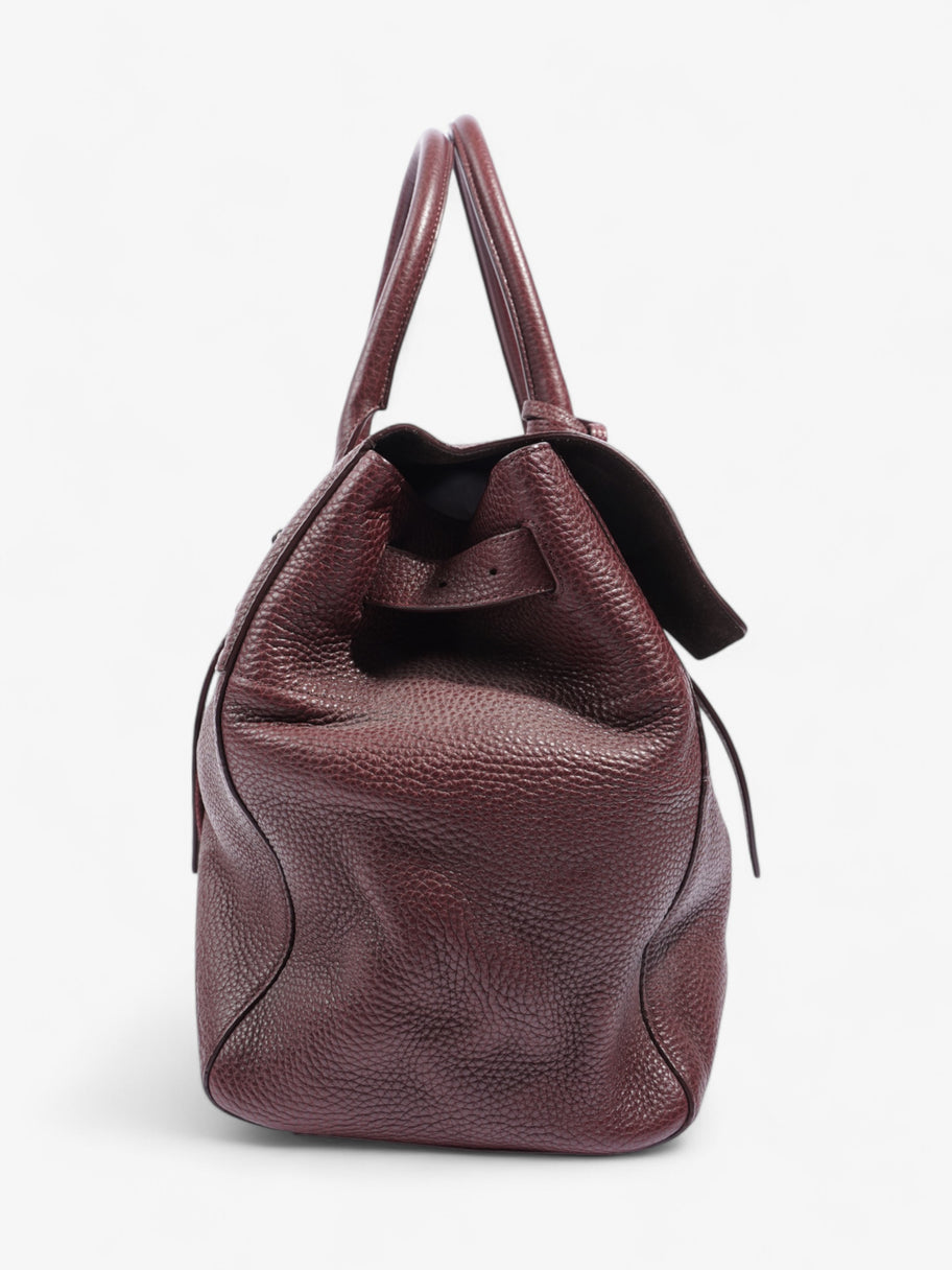 Mulberry Piccadilly  Oxblood Grained Leather Image 4