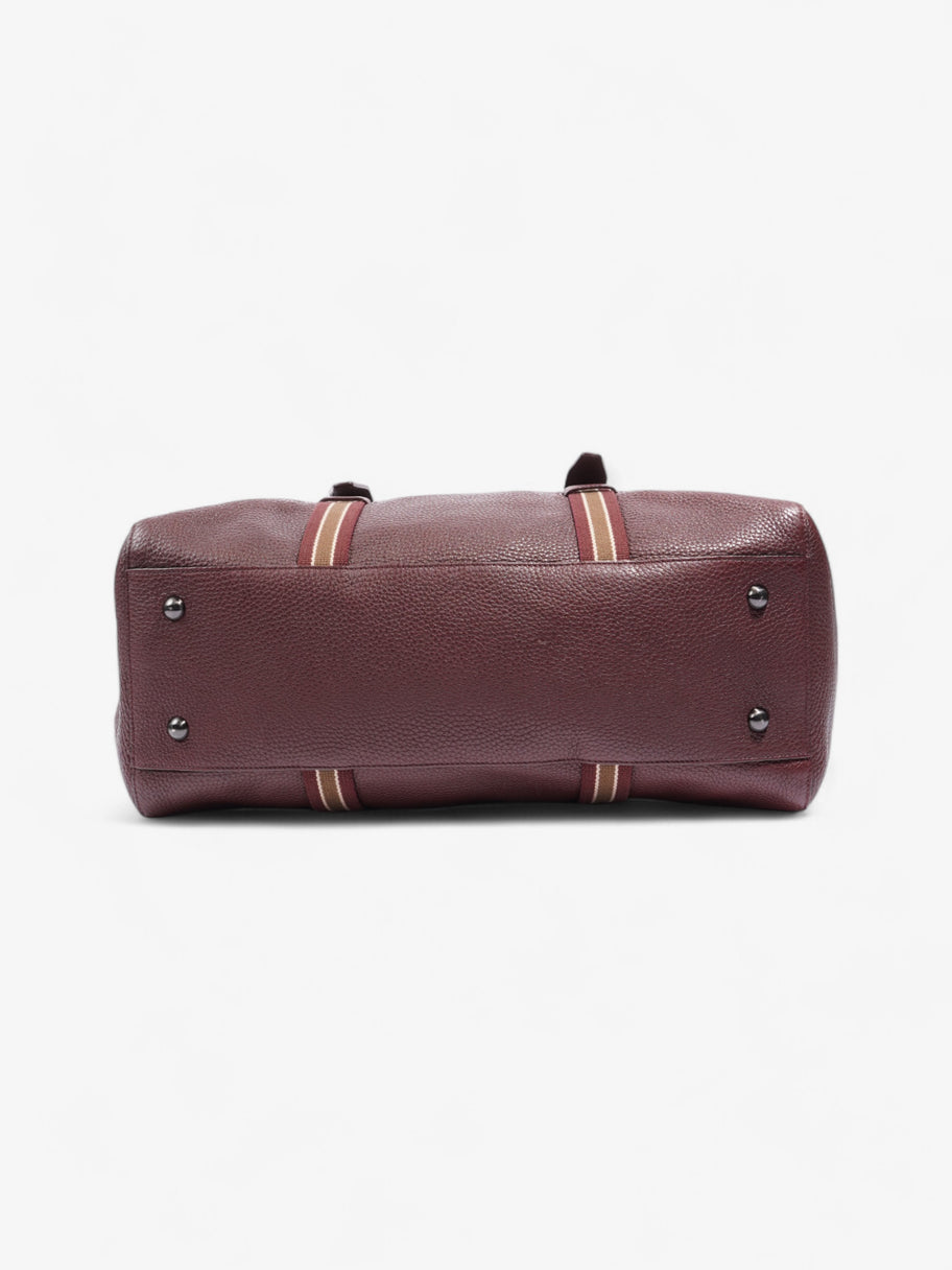 Mulberry Piccadilly  Oxblood Grained Leather Image 5