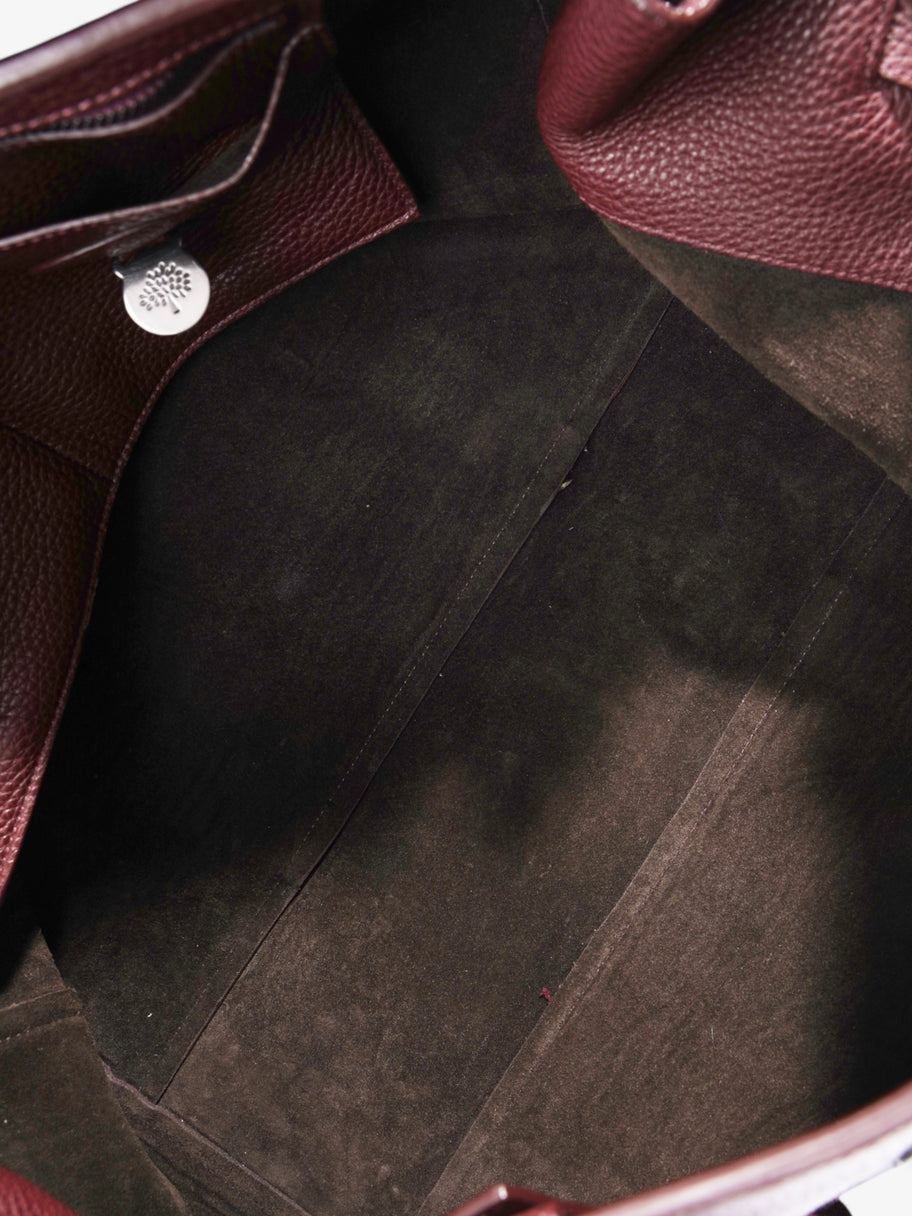 Mulberry Piccadilly  Oxblood Grained Leather Image 6