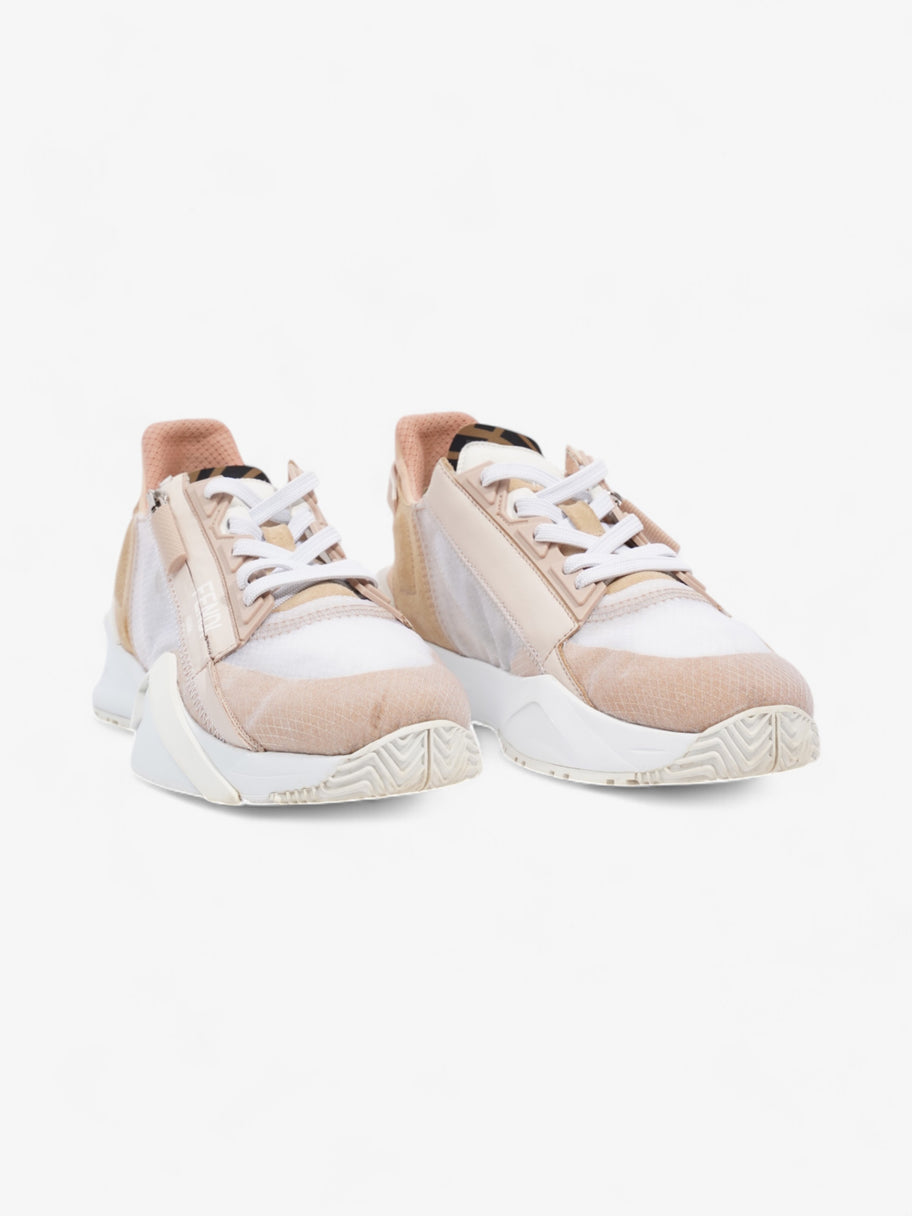 Fendi Flow Sneakers Nude / Beige  Mesh EU 37 UK 4 Image 2