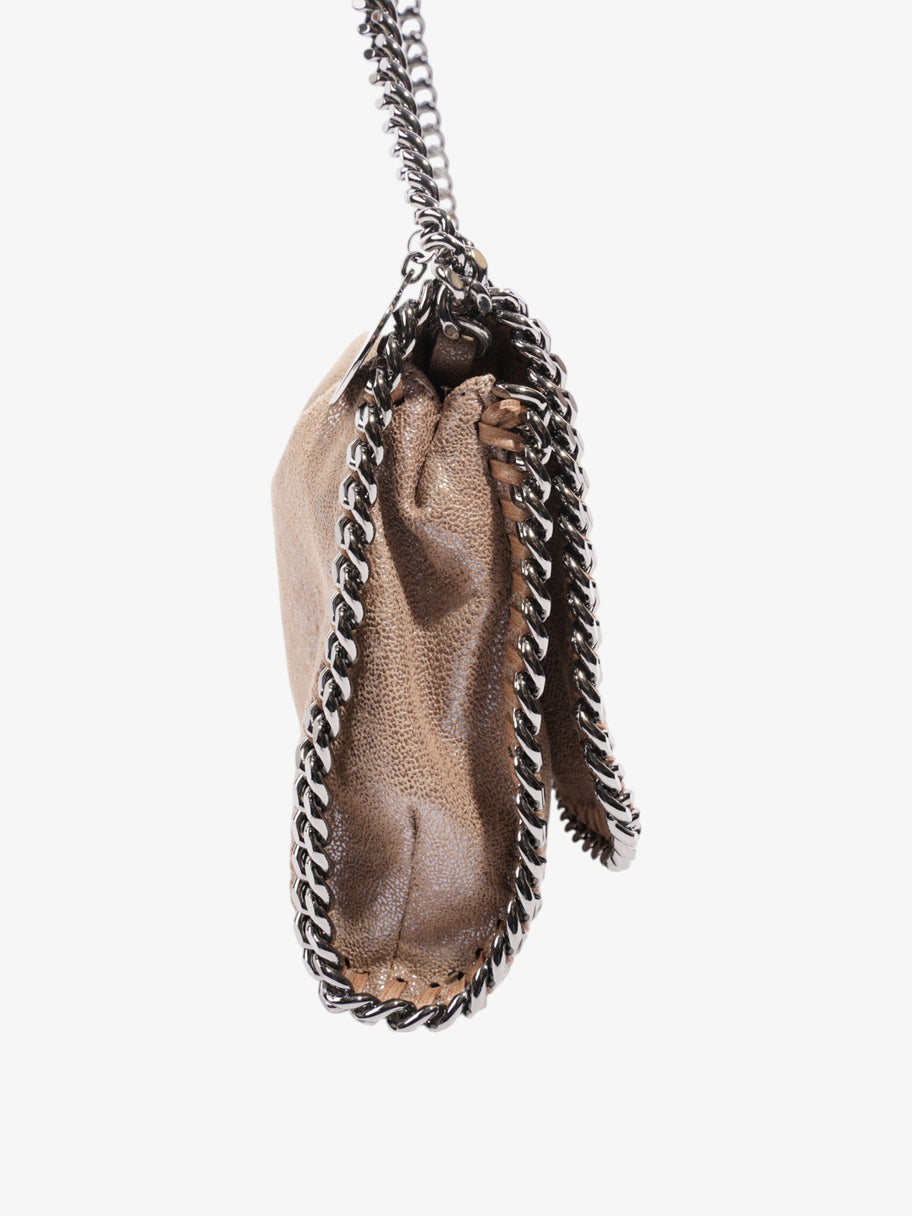 Stella McCartney Falabella Flap Bag Light Brown Faux Leather Image 5